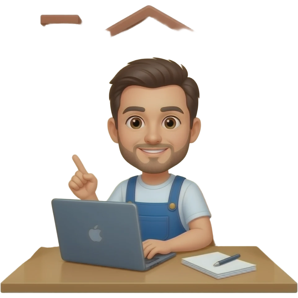 working  inside home emoji