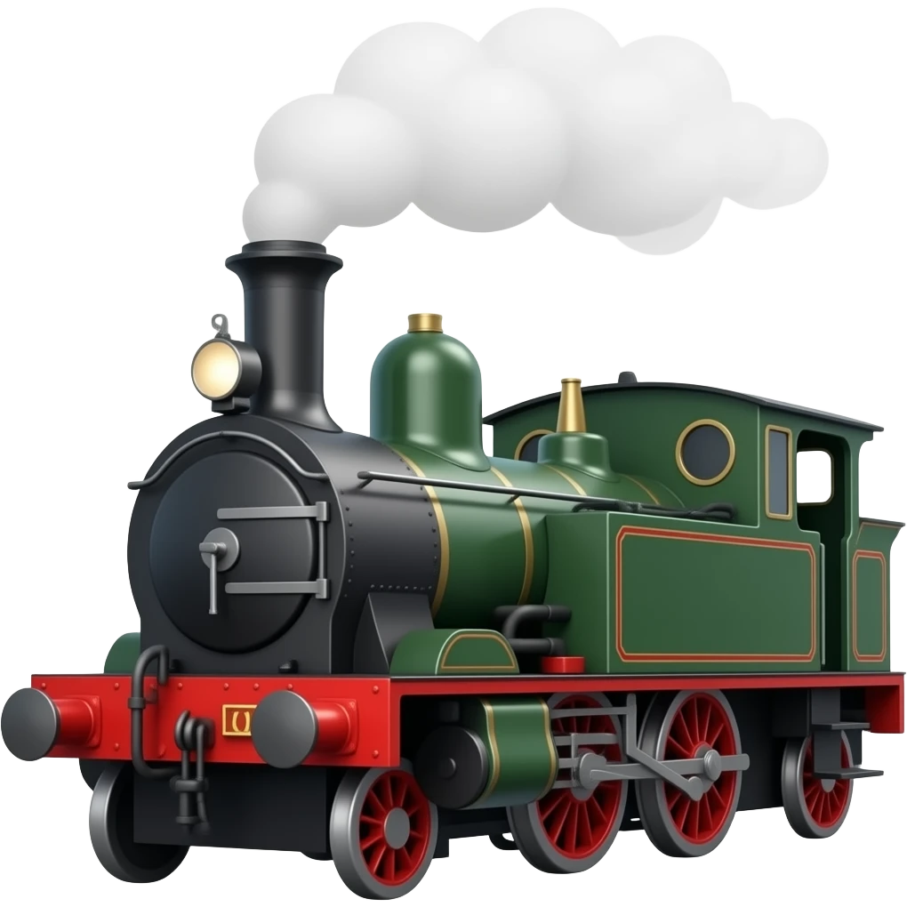 Classic locomotive emoji