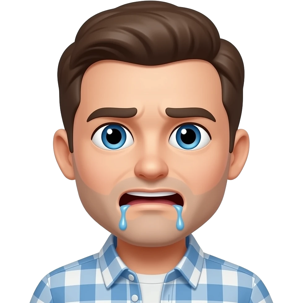 thinking emoji + vomit emoji emoji