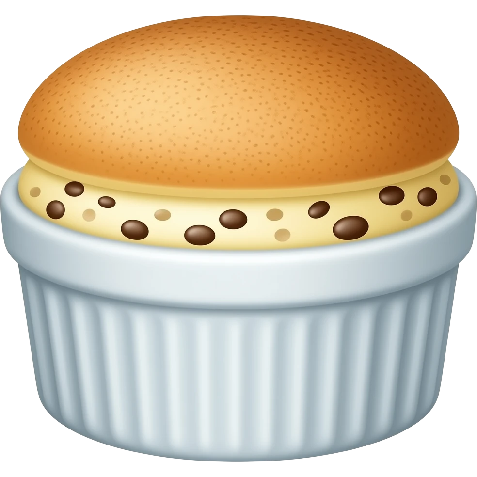 souffle in ramekin emoji