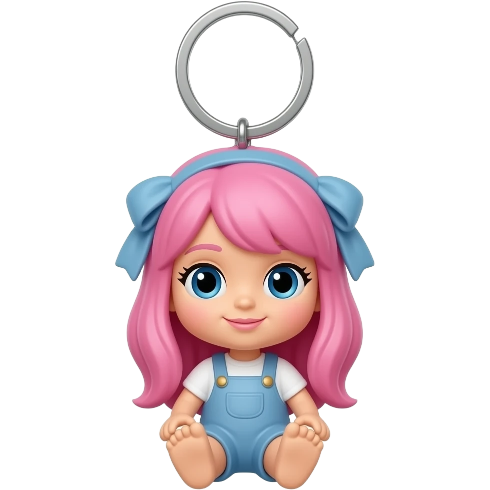 Baby Bratz  keychain emoji