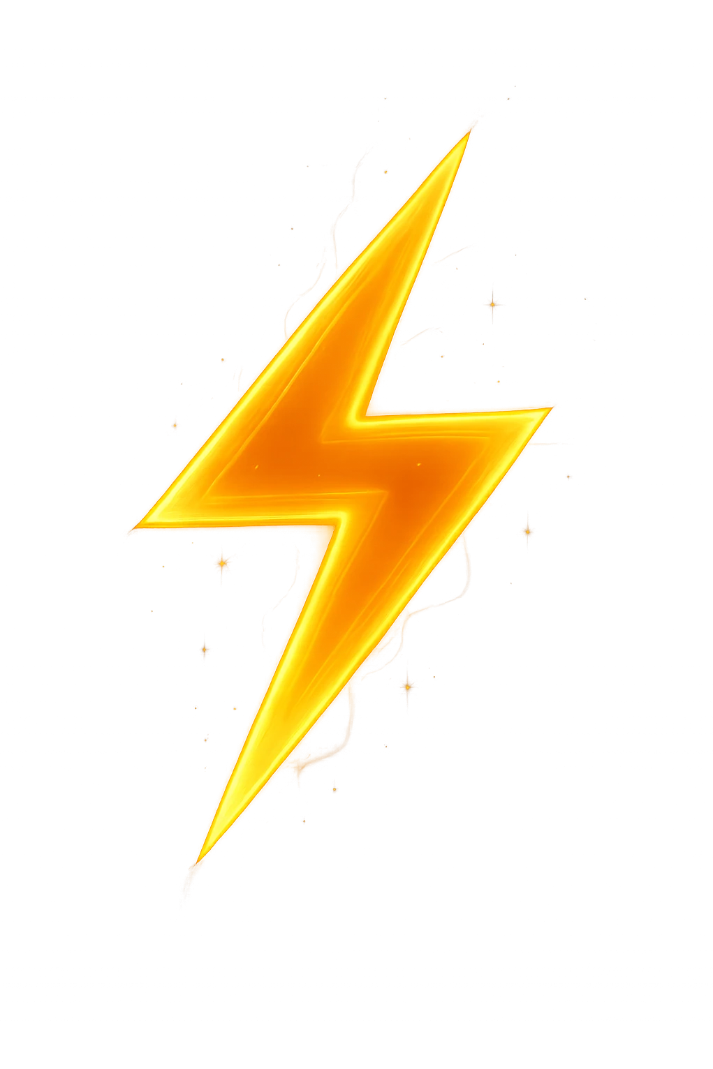 fulmine come se fosse energia emoji
