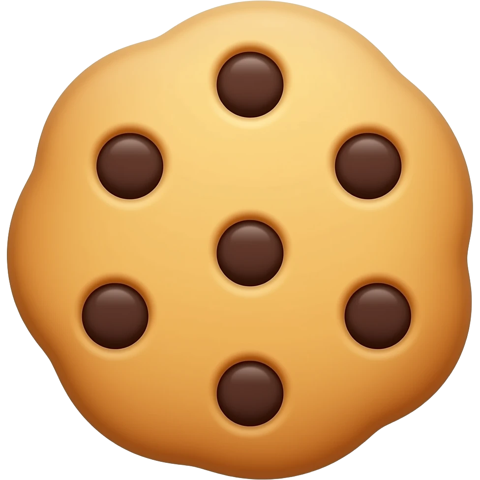 internet logo cookie chocolate chips emoji