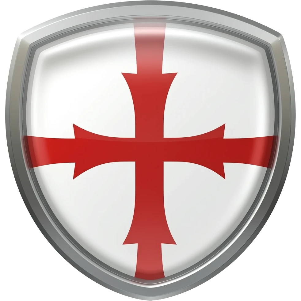 White templar cross emoji
