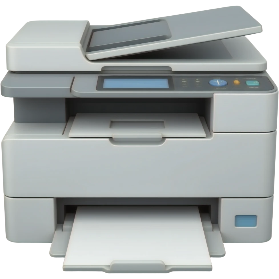 tóner de fotocopiadora emoji