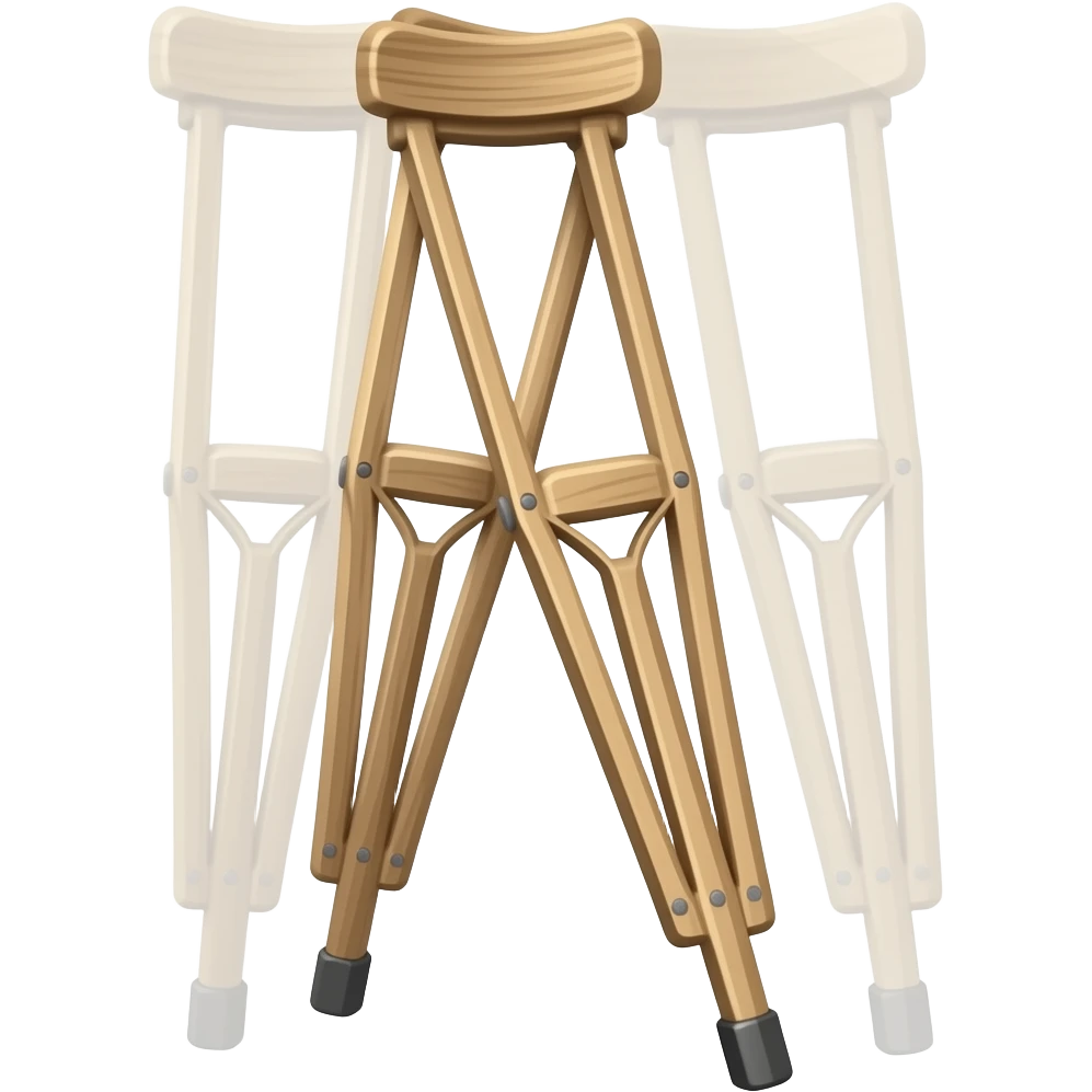 a crutch emoji