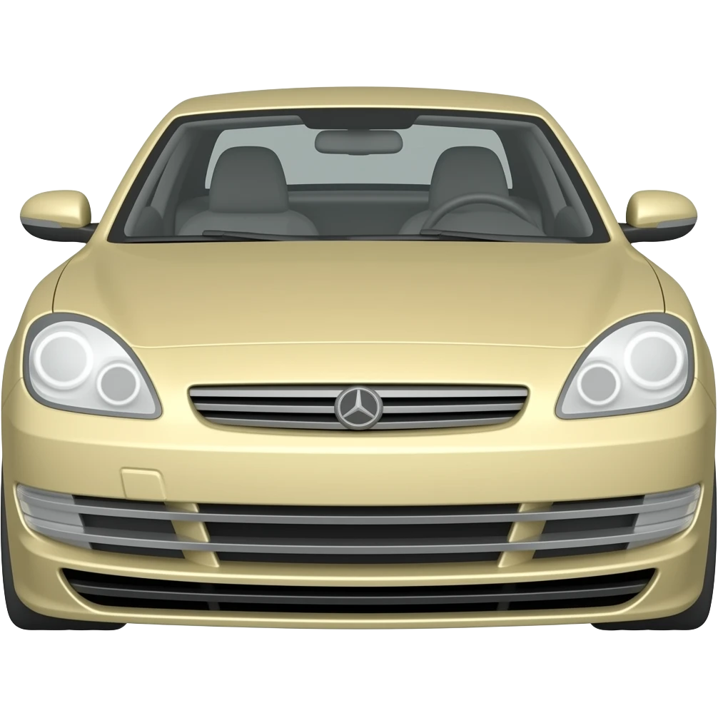 high quality 3d car emoji
