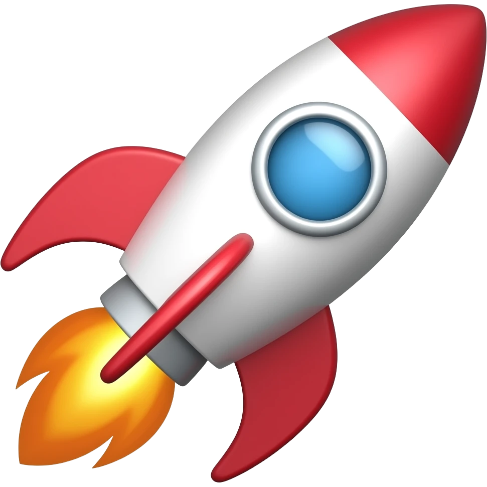 Rocket emoji