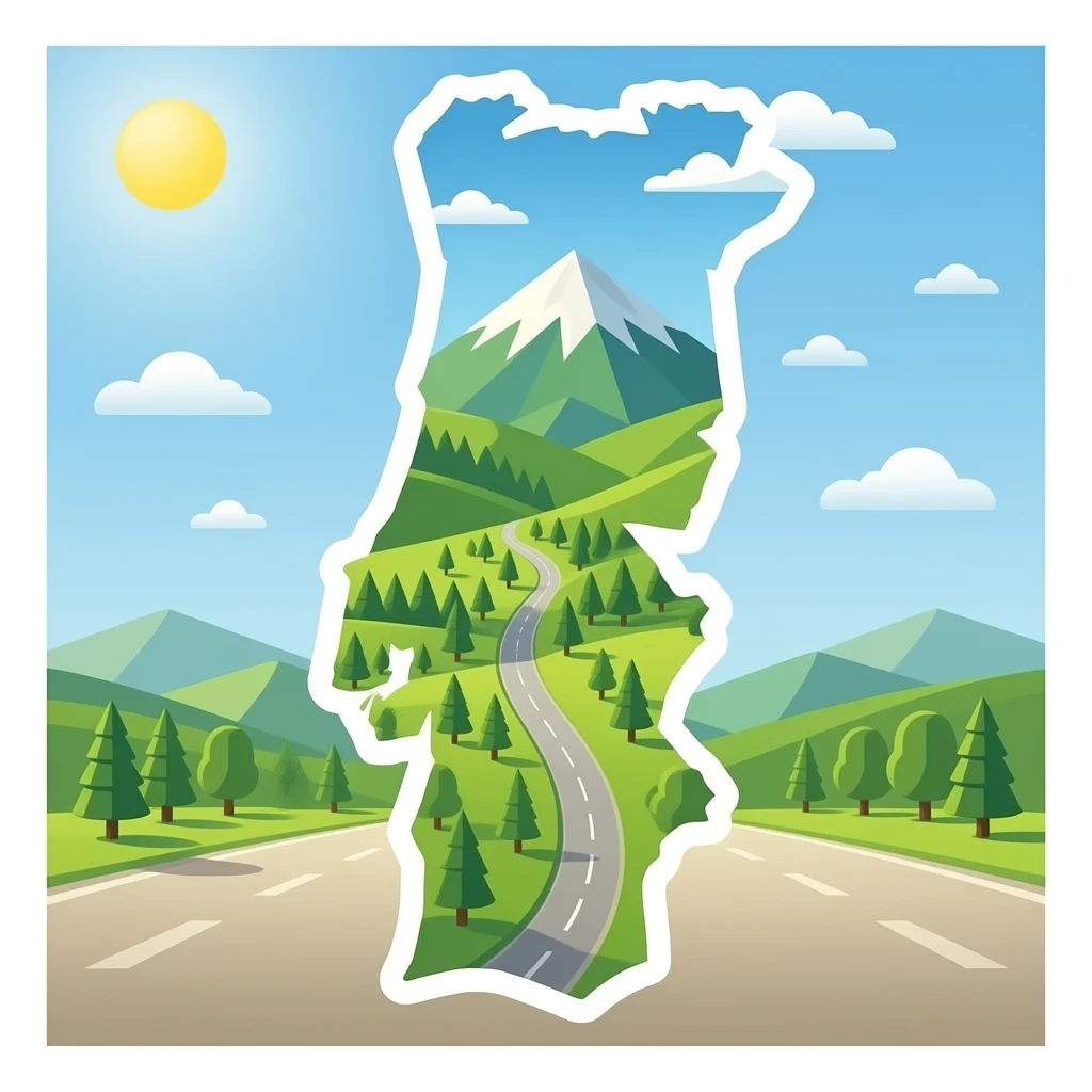 map of Portugal emoji