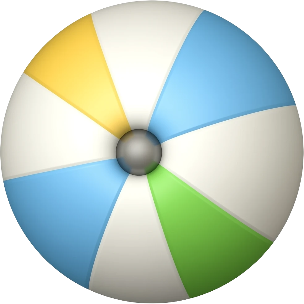 beach ball emoji