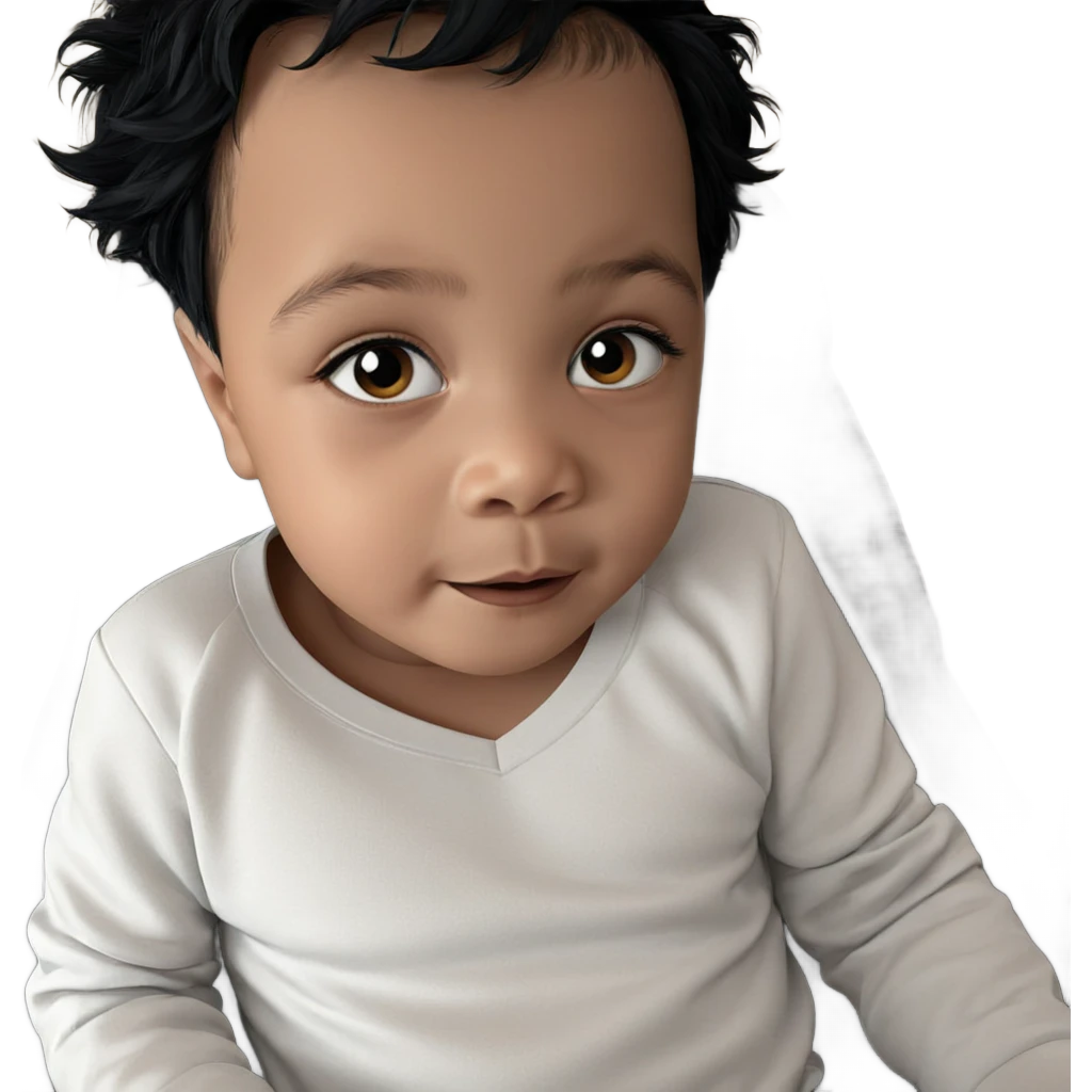 young boy with black hair emoji