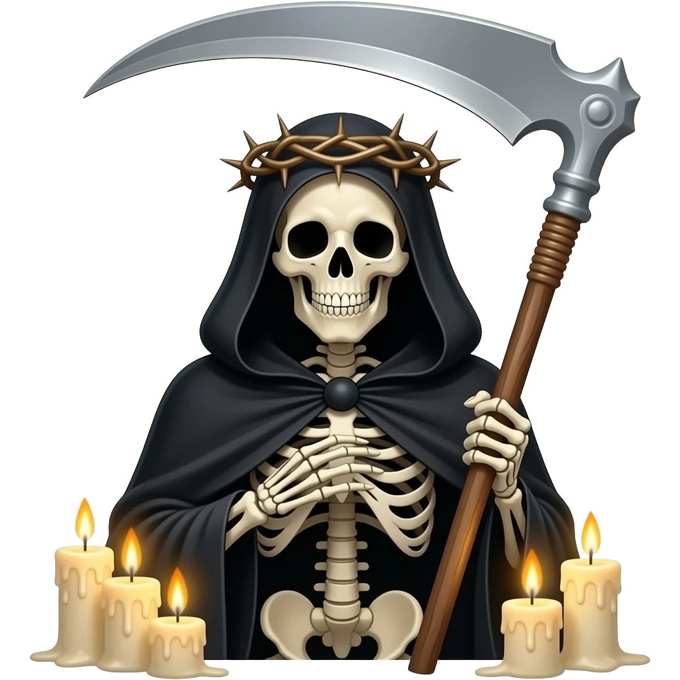 Santa muerte emoji