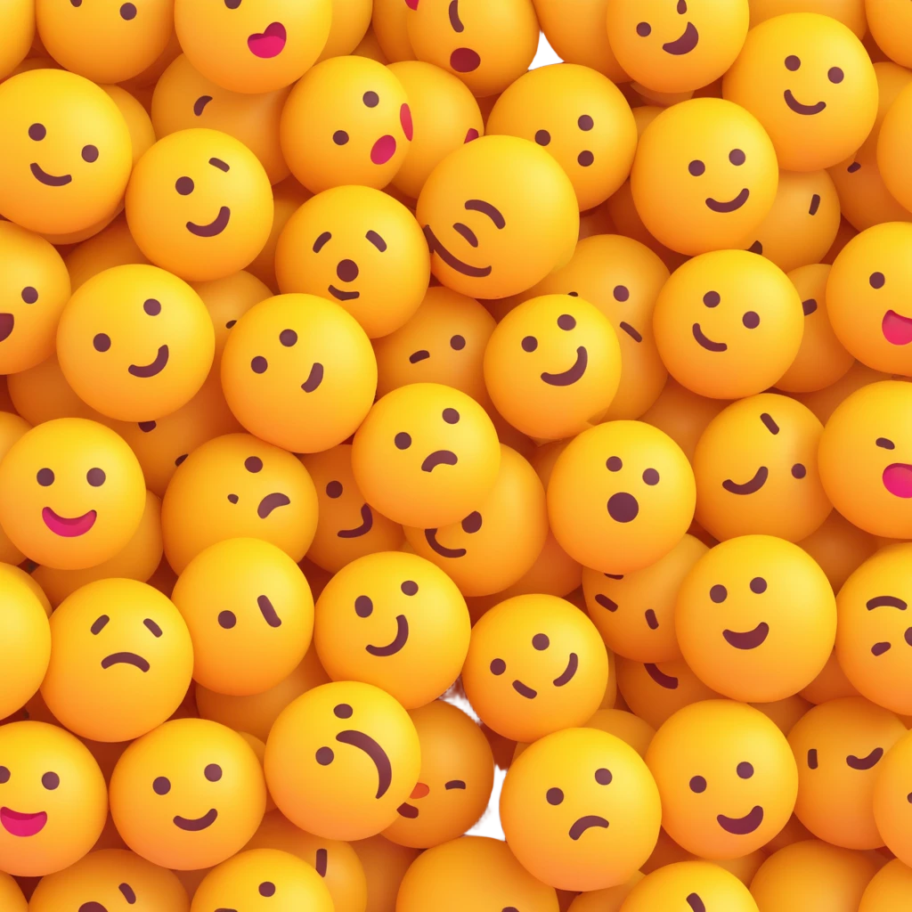 Fabrics emoji with a polished, glossy, 3D look, featuring a stylized fabric roll or textile pattern emoji