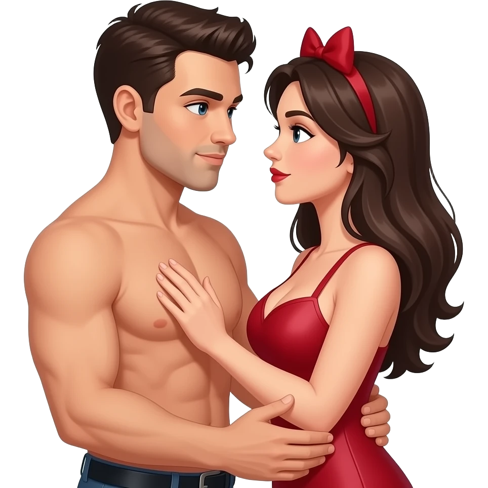 Husban and wife in to bdsm emoji