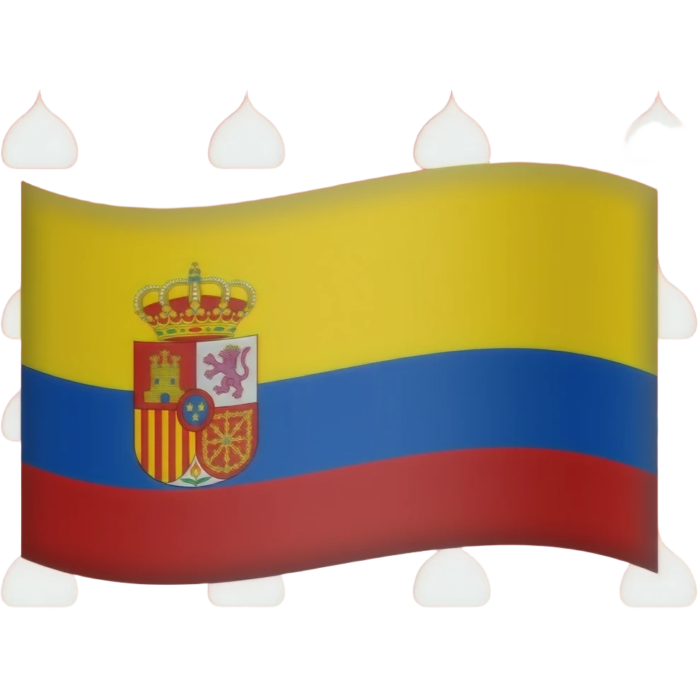 Quiero que escriban CTG y po gan la bandera de cartagena con un fondo rojo emoji