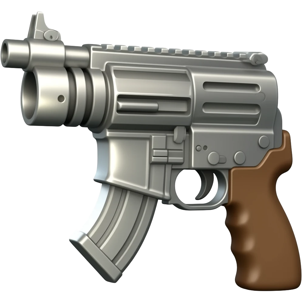 Make a emoji of minigun emoji