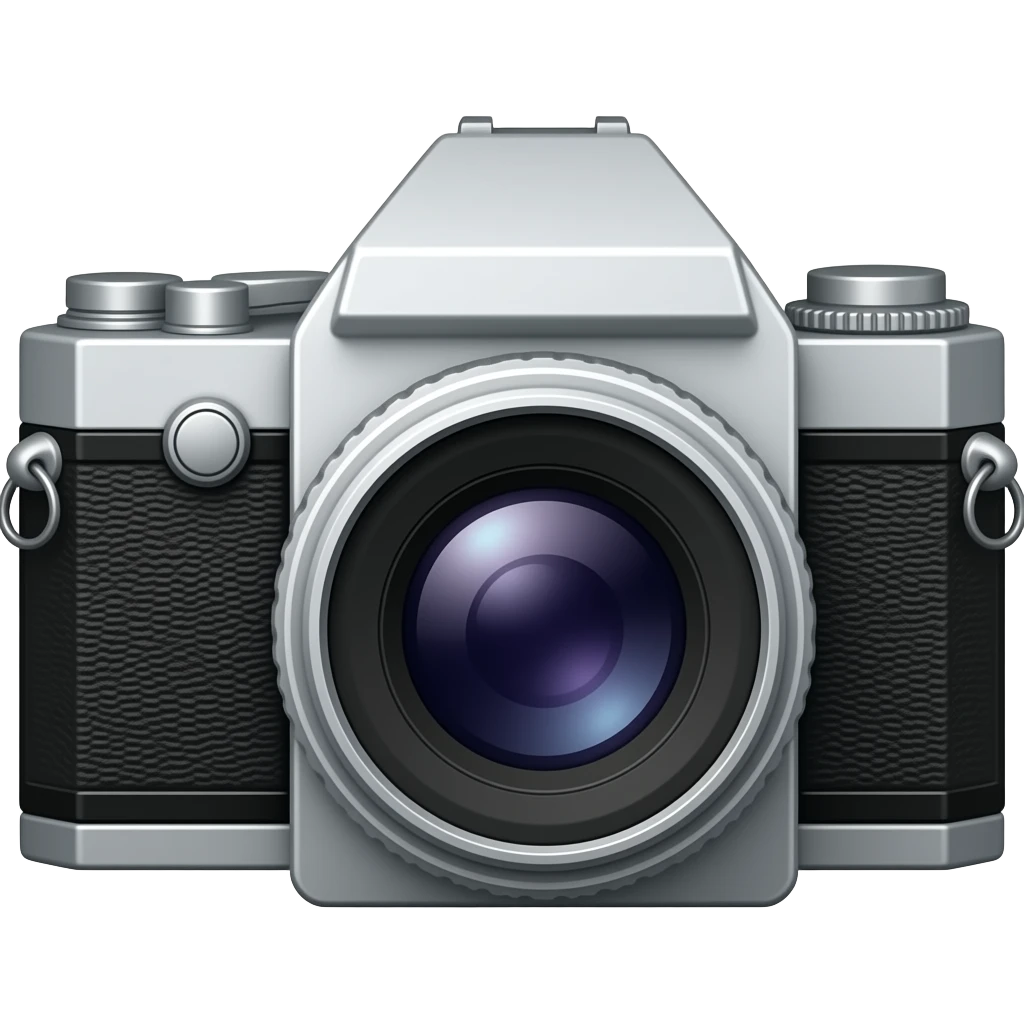 vintage camera emoji