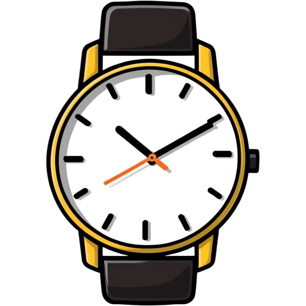 clock timepiece emoji
