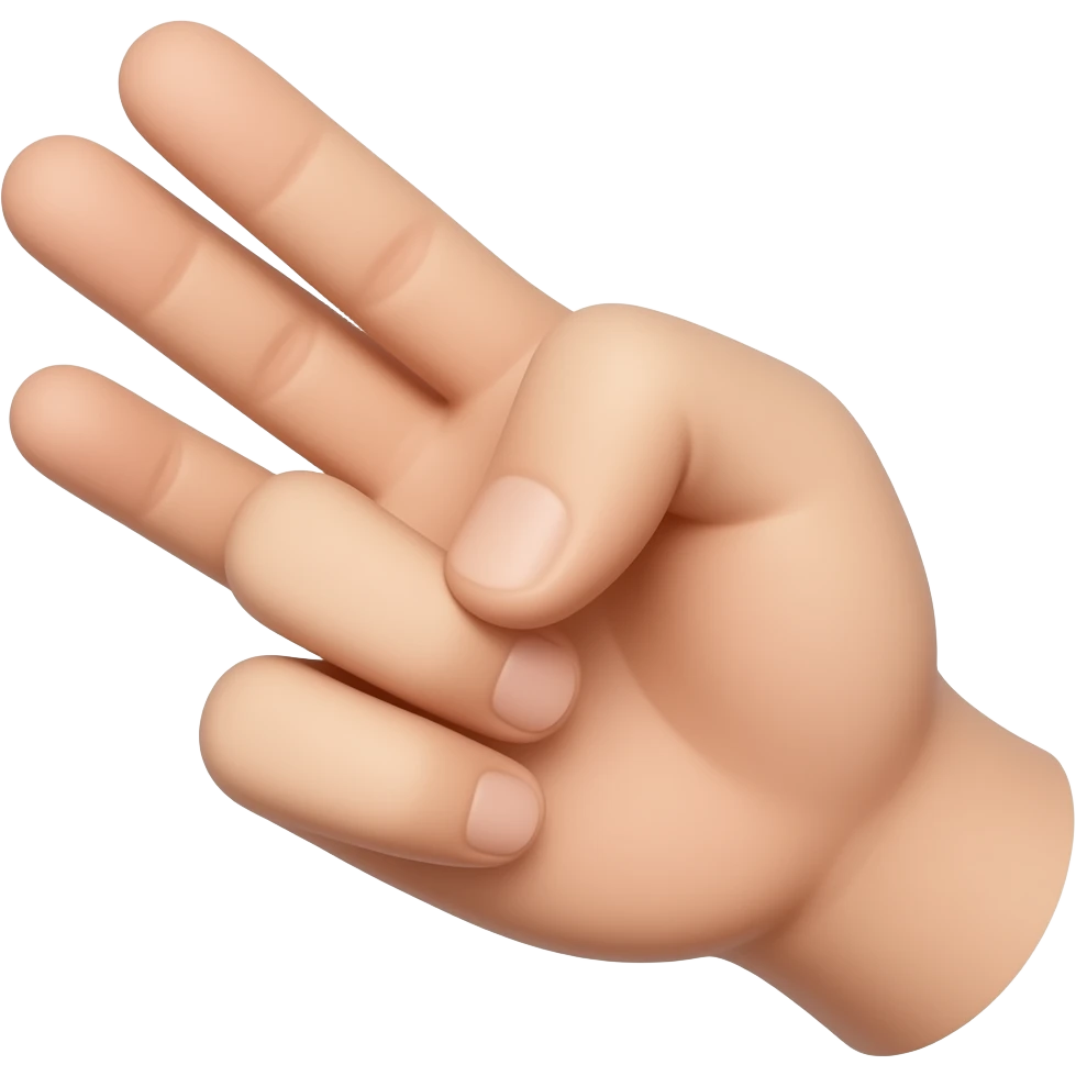 Add a hand on this mouth emoji