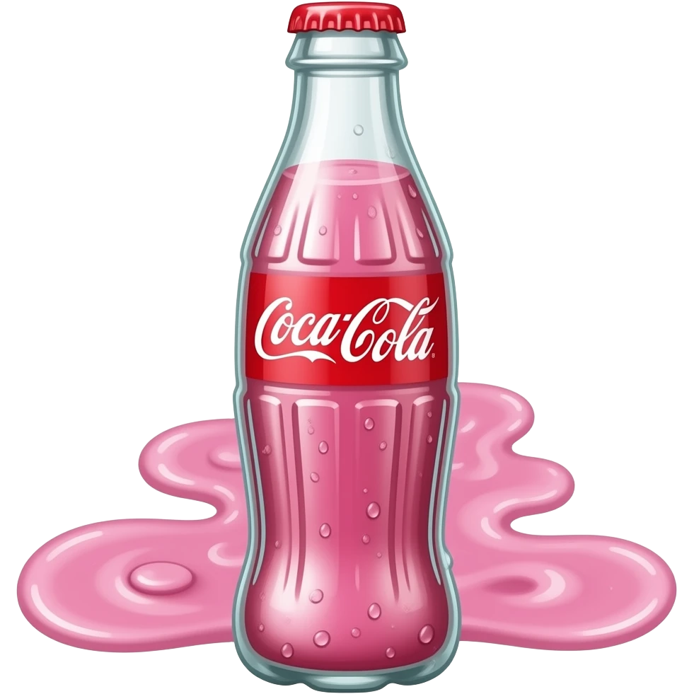 pink coke cola emoji