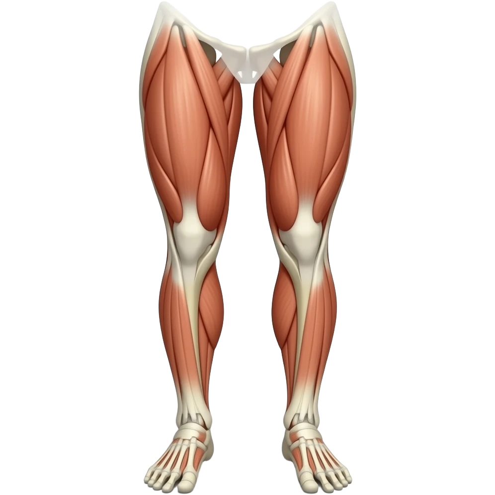 Women calf muscles emoji