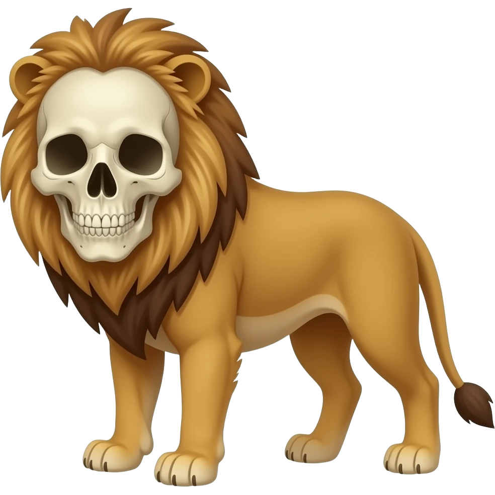 💀 +🦁 emoji