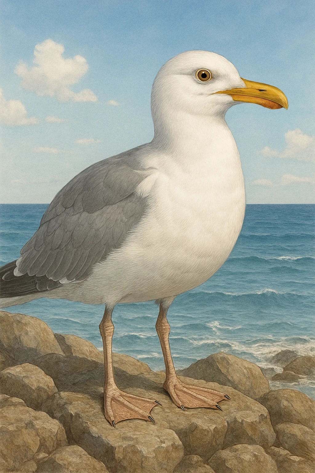 Seagull emoji
