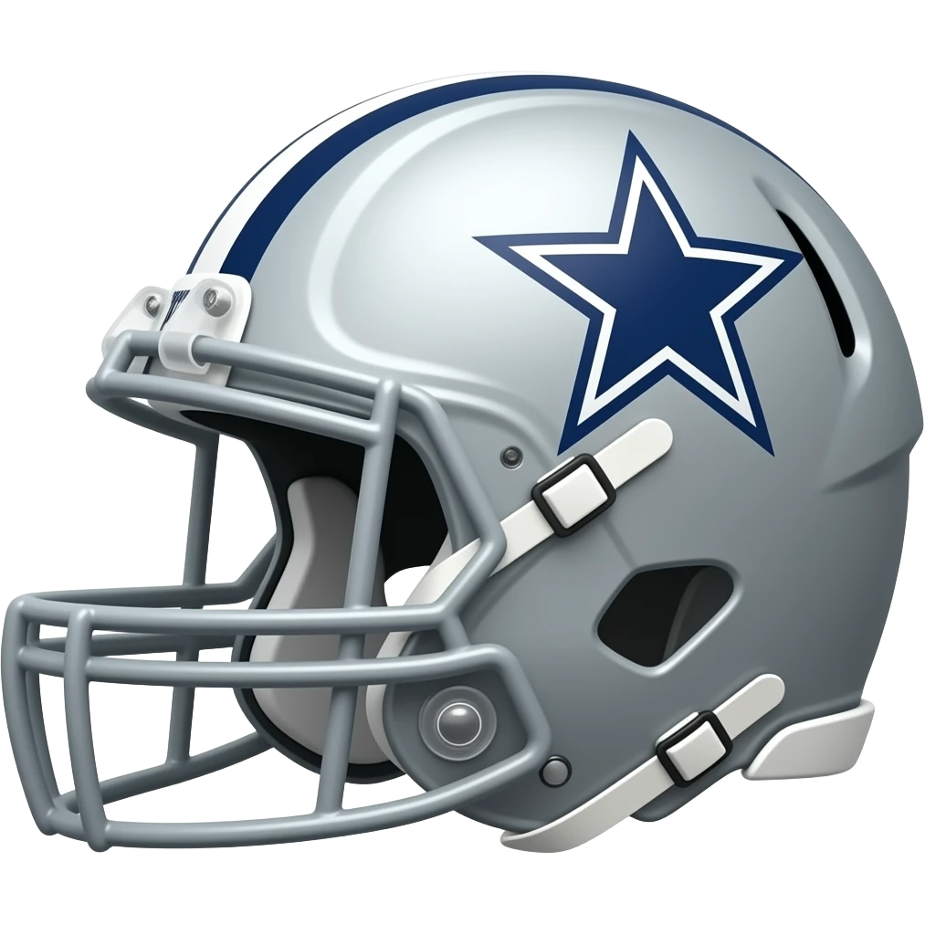 dallas cowboys helmet emoji