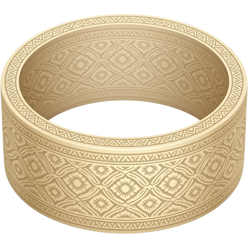 Kashmiri chudiya off white colour emoji