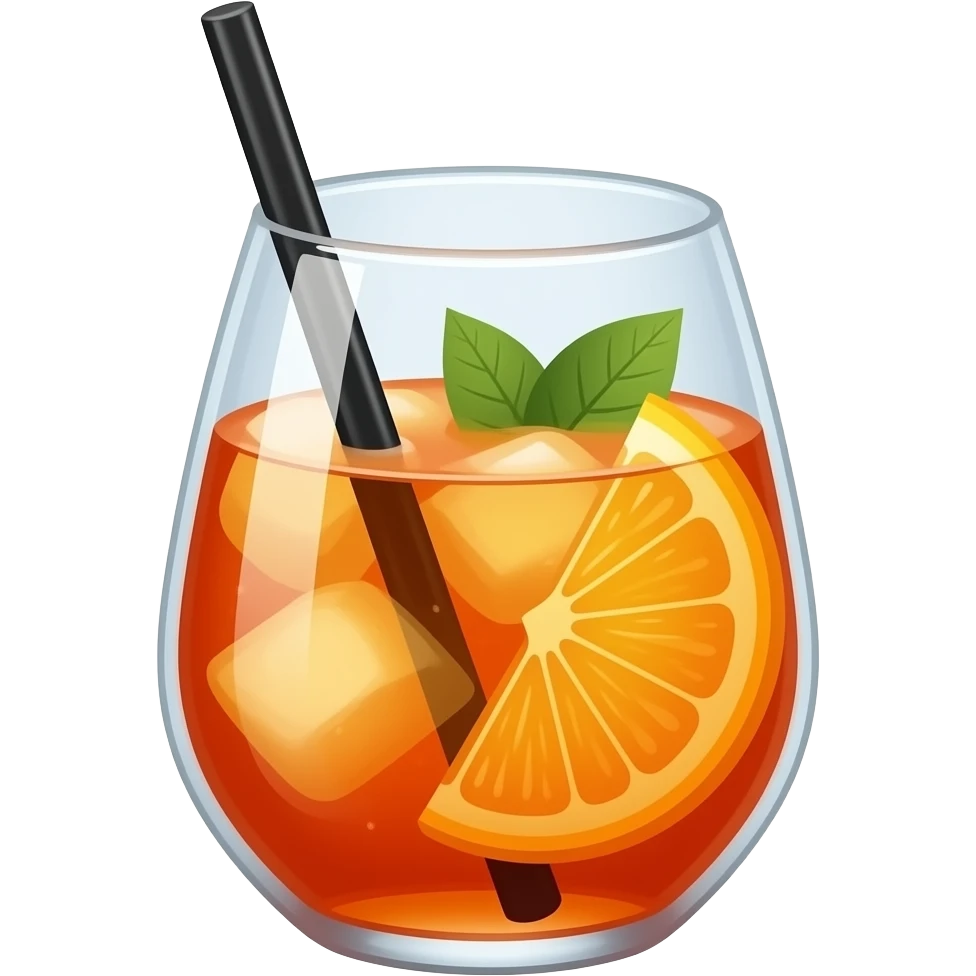 Aperol spritz emoji