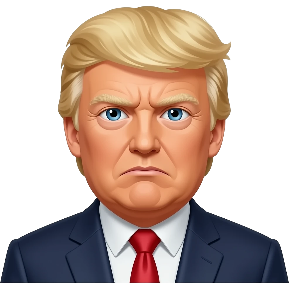 President trump disgusted emoji