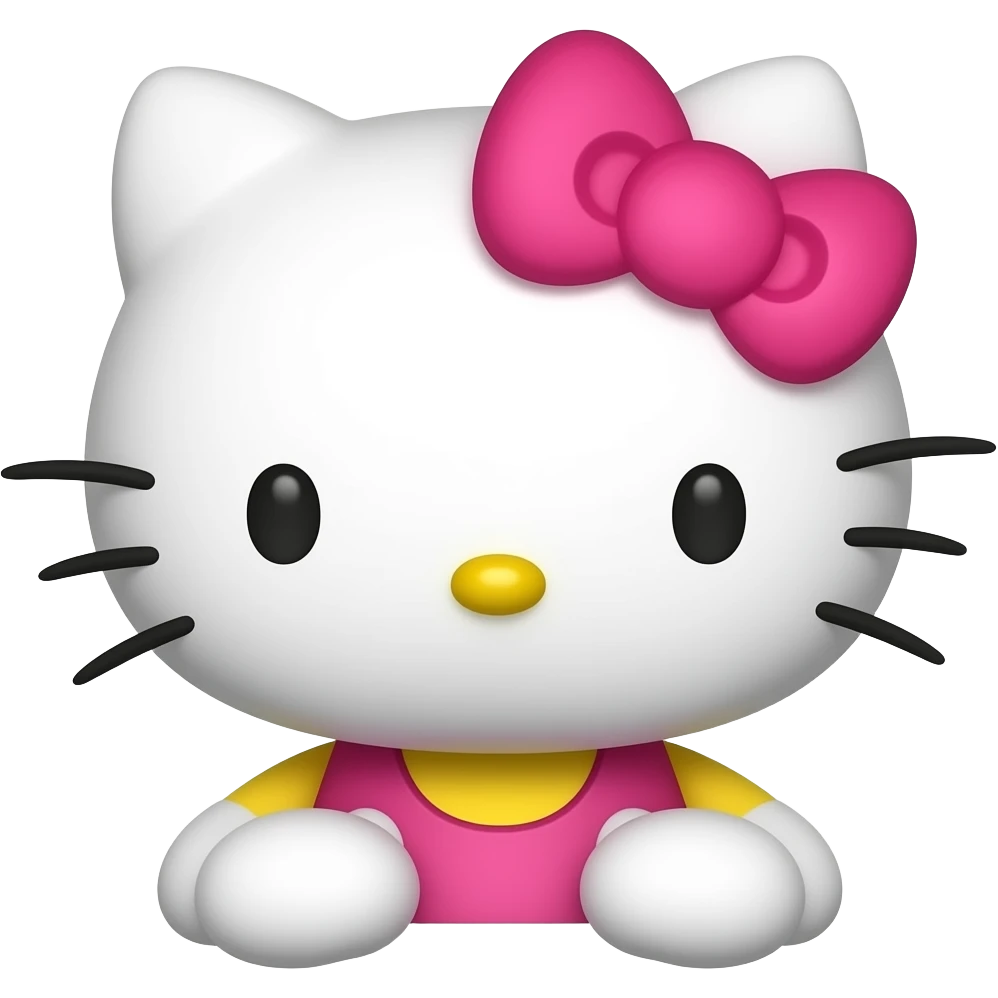 Hello kitty emoji
