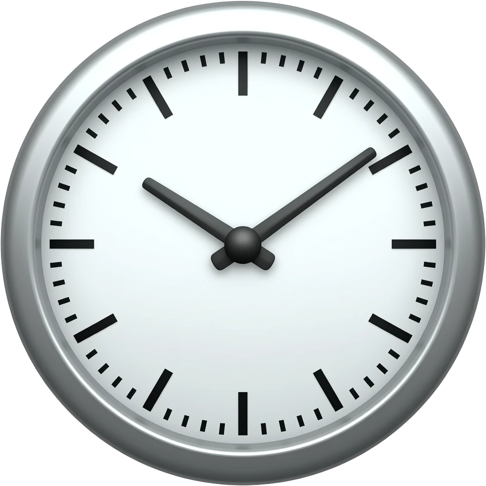 Time emoji