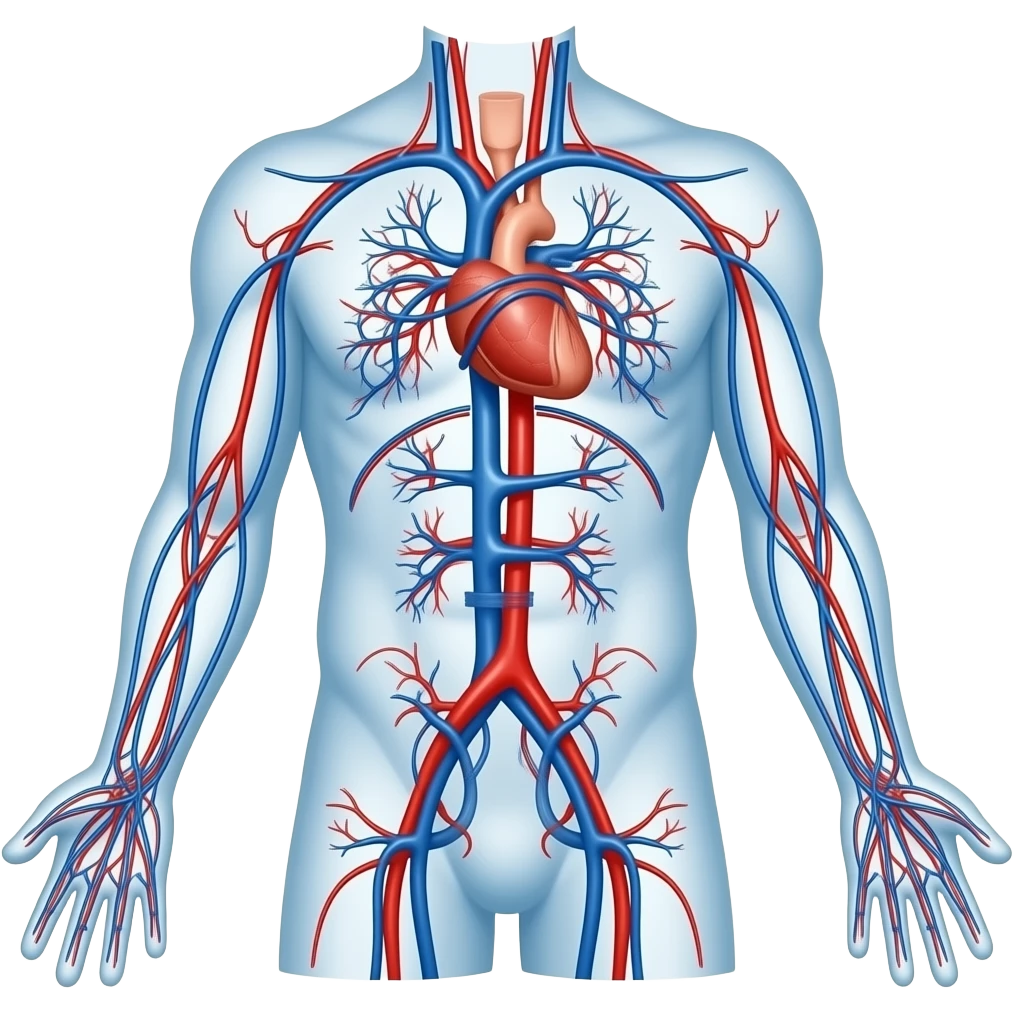Cuerpo completo, sistema circulatorio emoji