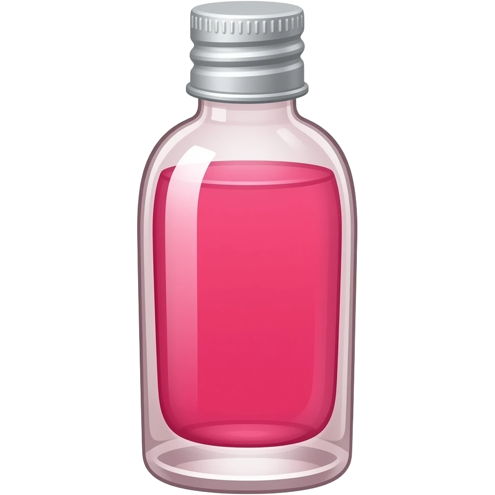 hair tonic pink bottle emoji