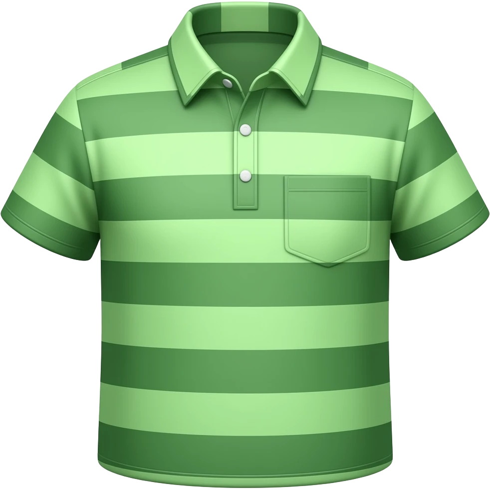 Striped Shirts green emoji