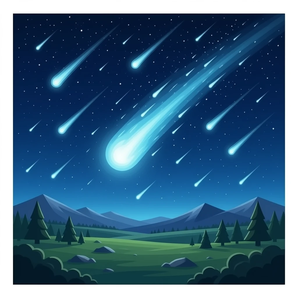 meteor shower emoji emoji