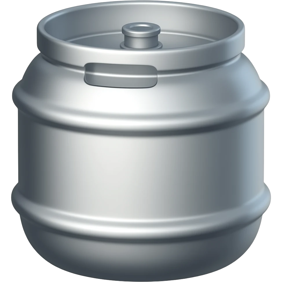 Beer keg emoji