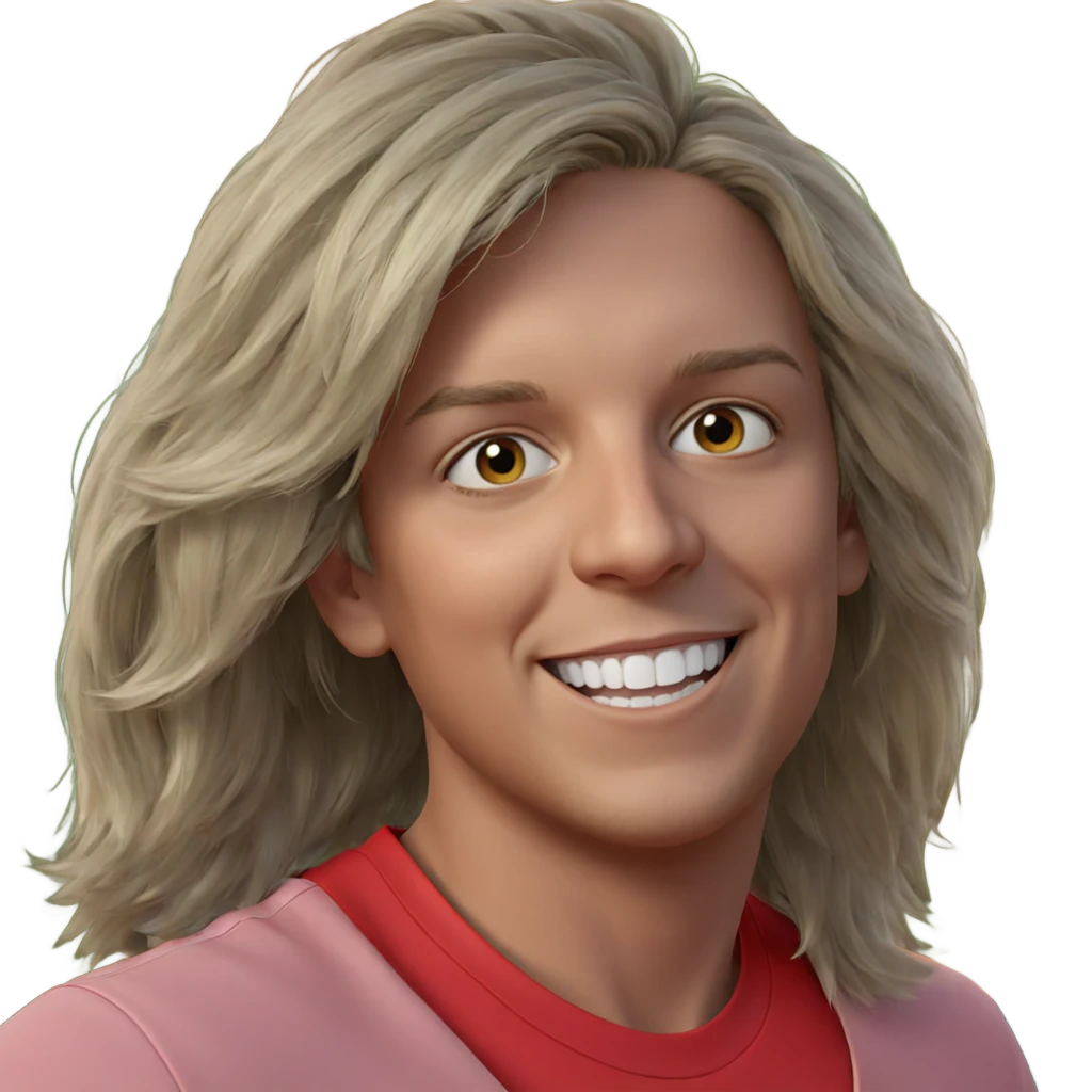 happy boy with a smile emoji