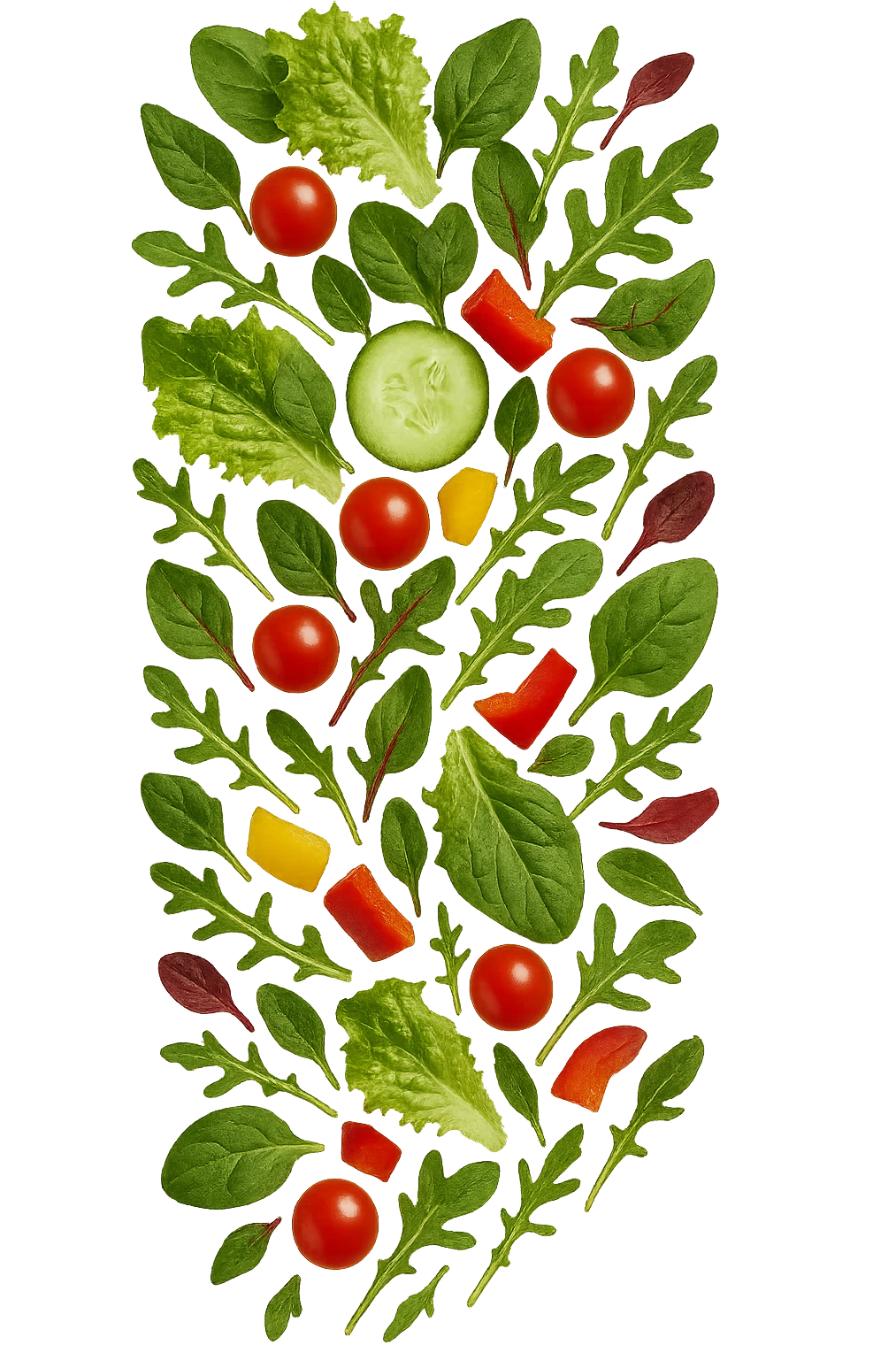 insalata che cade verticalmente emoji