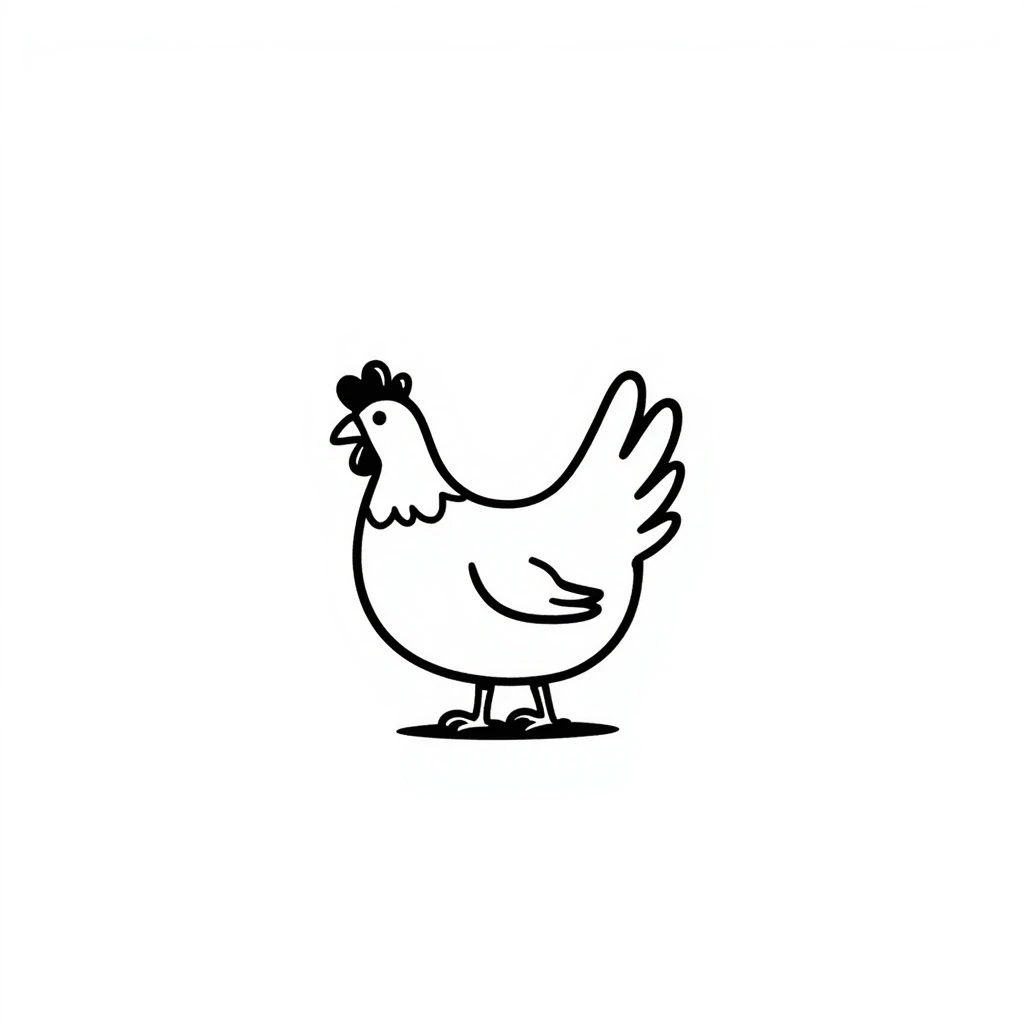 Chicken emoji