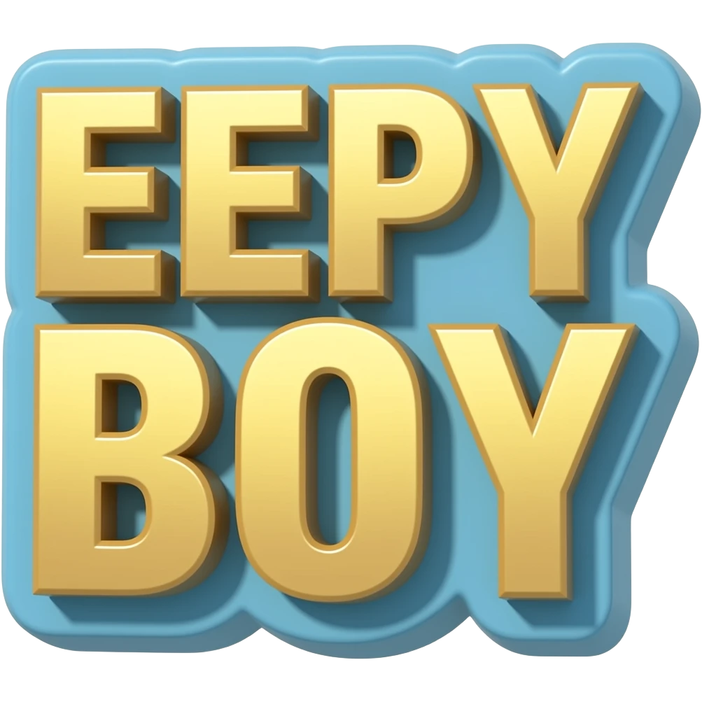text that reads "EEPY BOY" emoji