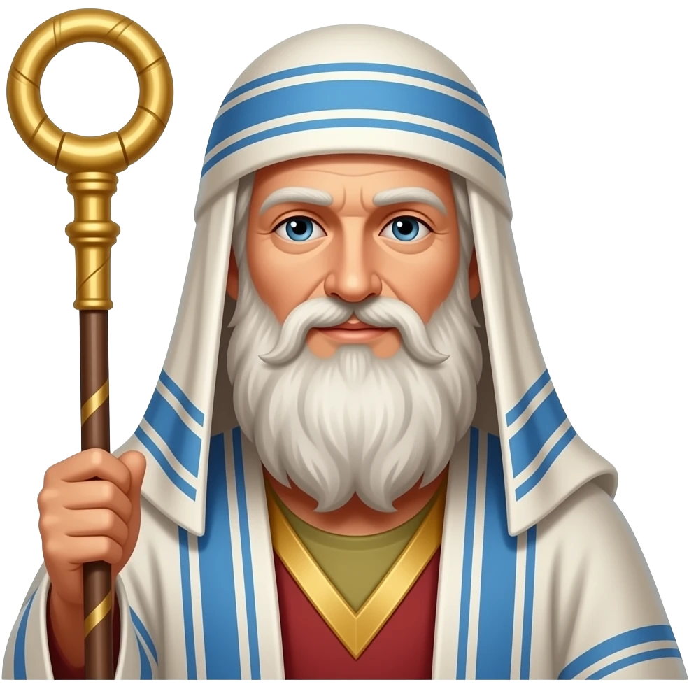 Moses in the Bible emoji