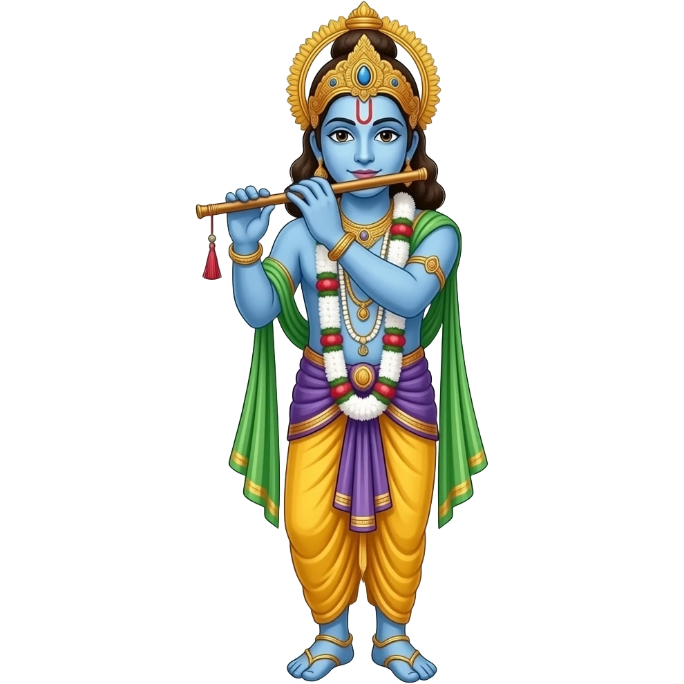 Krishna flute emoji