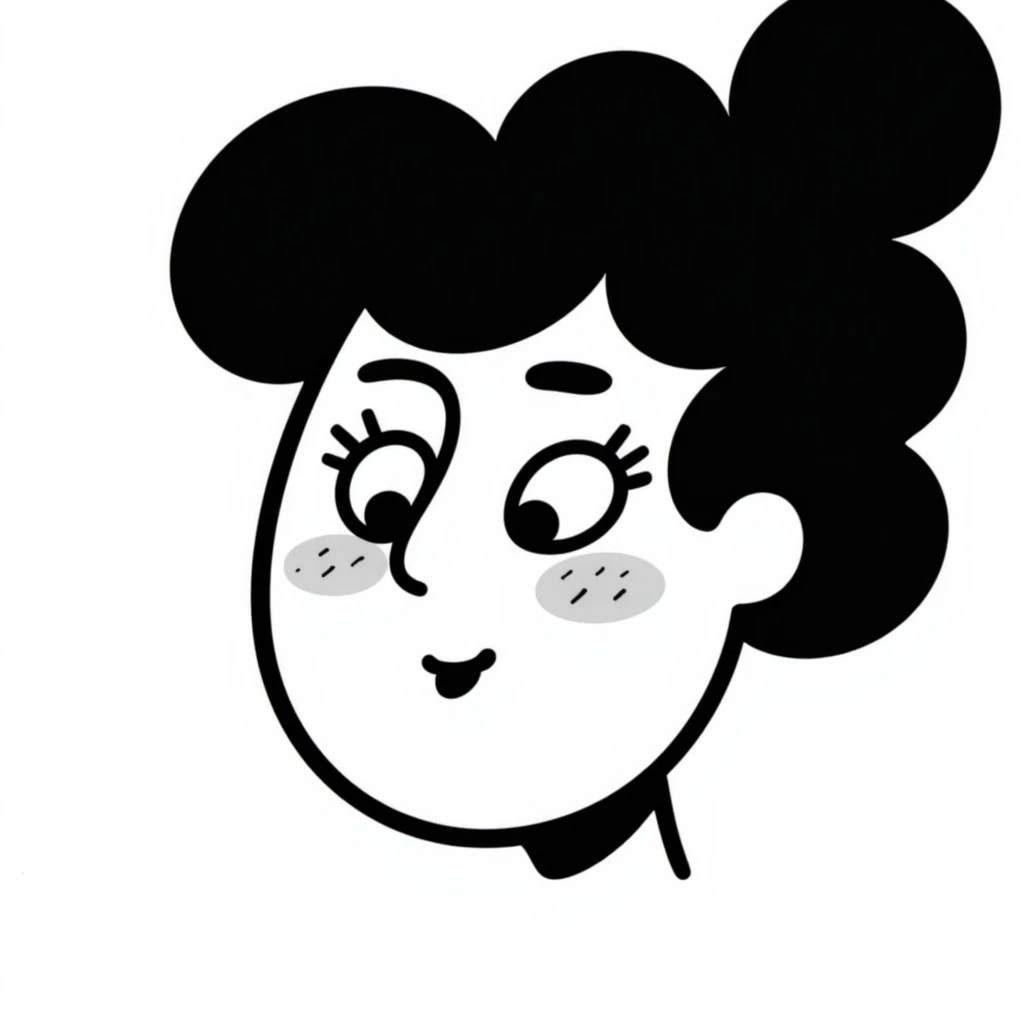 blushing face emoji