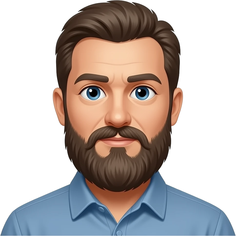 Çok uzun sakalları emoji