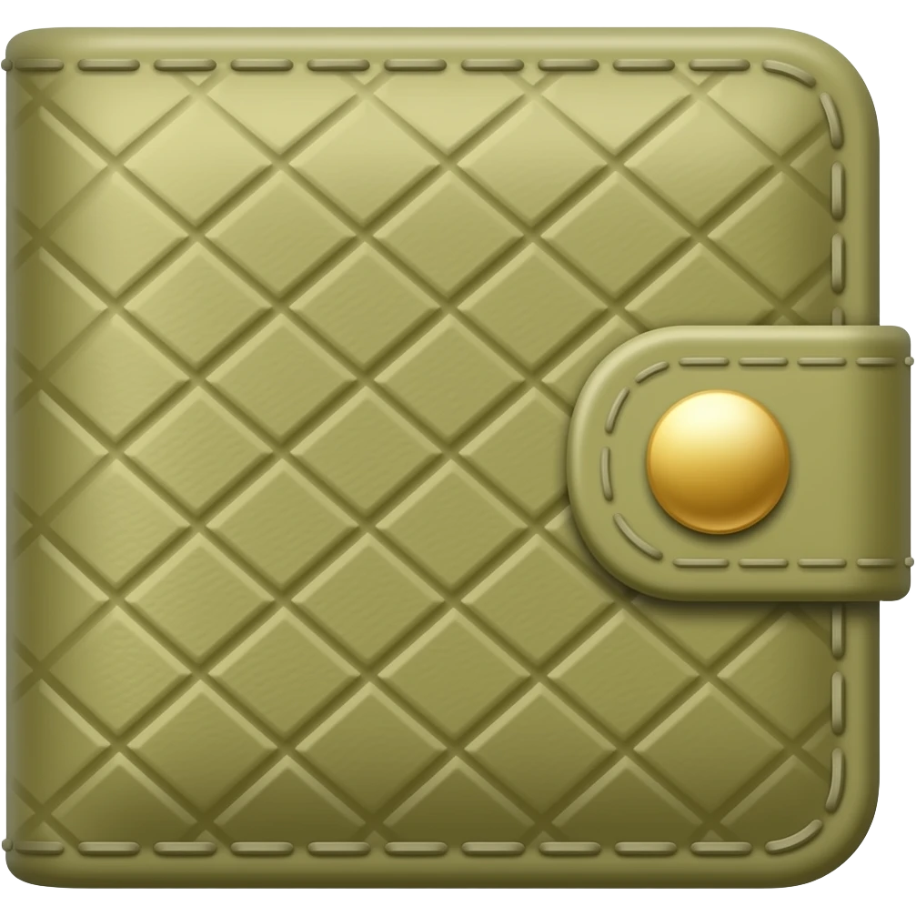 pale olive wallet emoji
