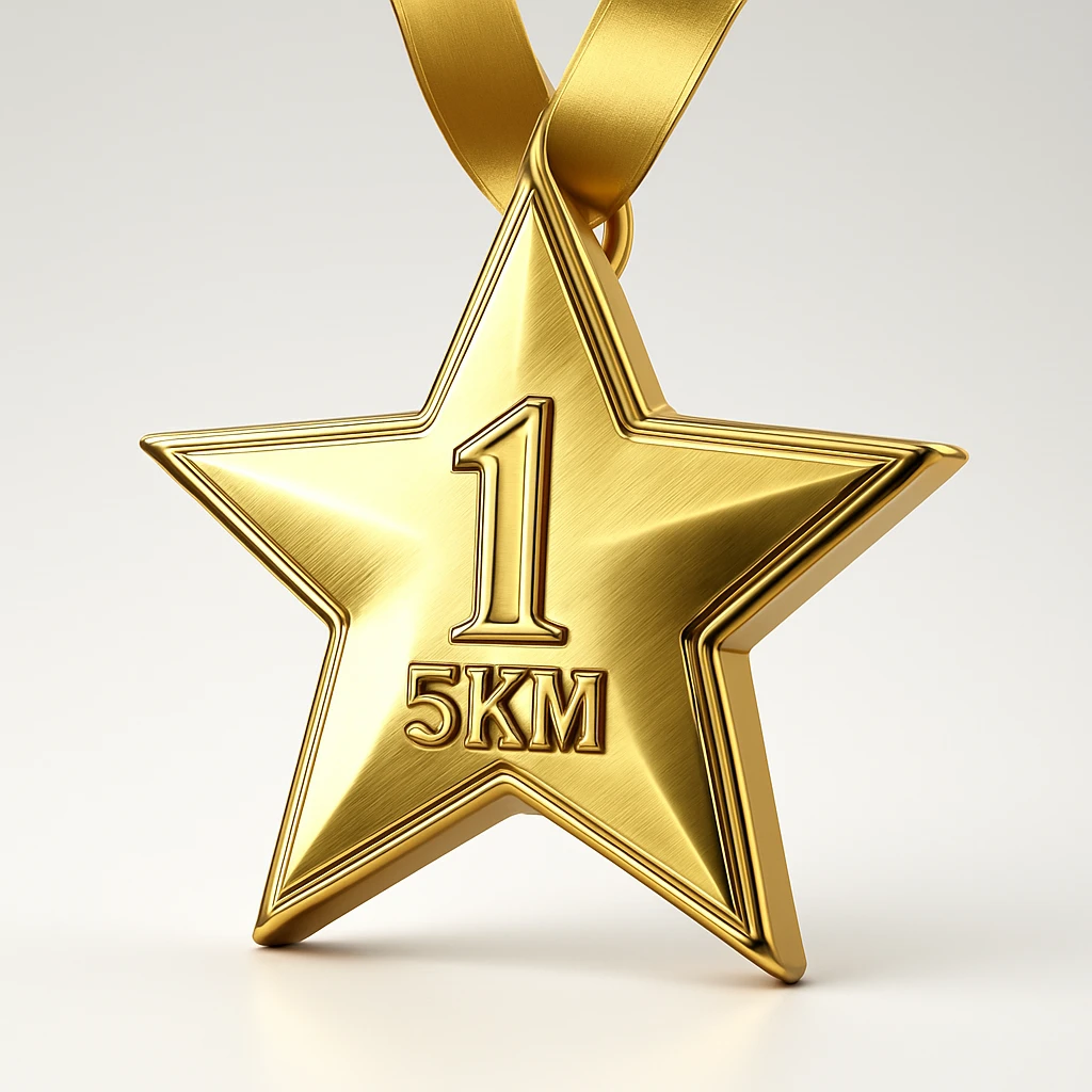 a glittery golden star-shaped medal  emoji