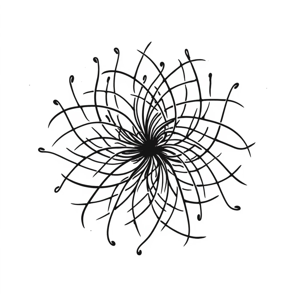 Logistic map bifurcation diagram showing chaotic behavior, mathematical graph with branching patterns emoji