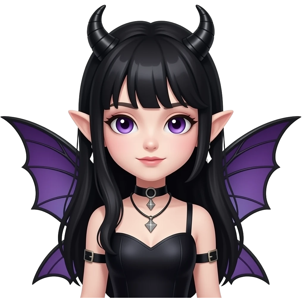 goth fairy emoji